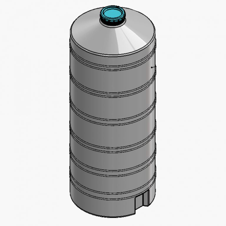 DD-00300 – 304 LT POLİETİLEN DİKEY SU DEPOSU