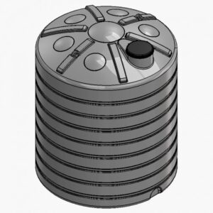 DD-010000-1 – 10000 LT POLİETİLEN DİKEY SU DEPOSU