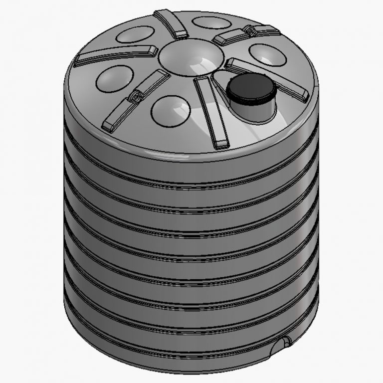 DD-010000-1 – 10000 LT POLİETİLEN DİKEY SU DEPOSU