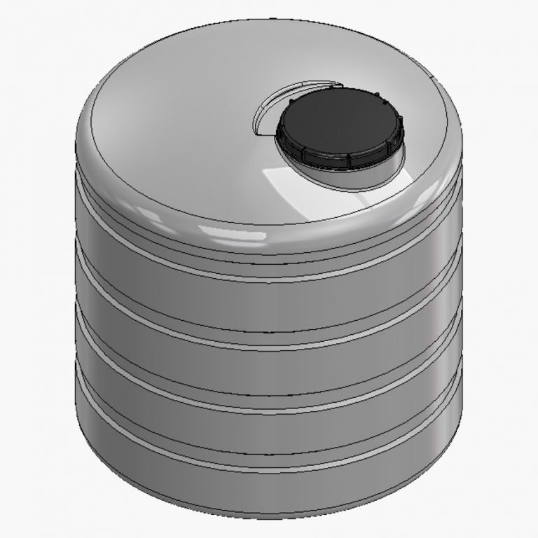 DD-02000-K – 1800 LT POLİETİLEN DİKEY SU DEPOSU