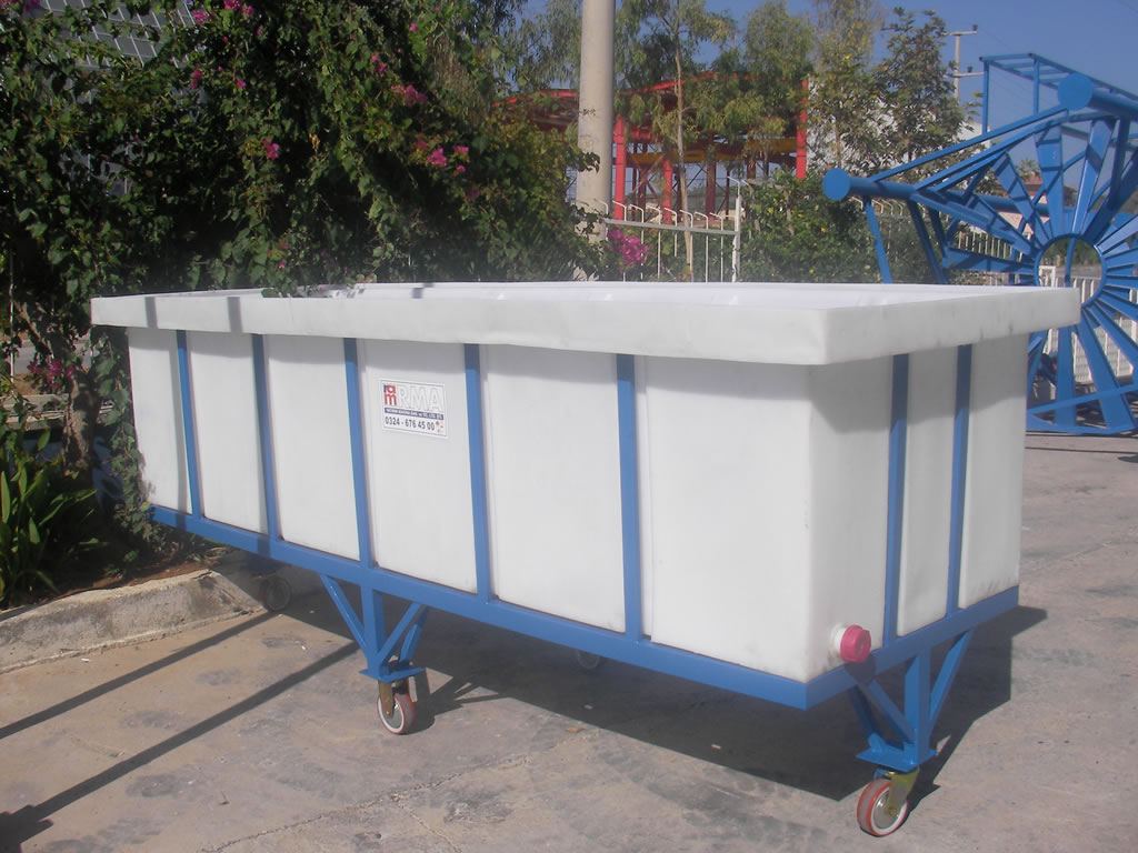 RTA-320-MT – 2600 LT KÖŞELİ TEKSTİL ARABASI