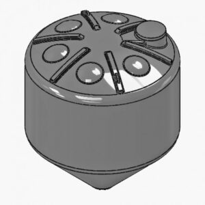SD-05000 – 5000 LT POLİETİLEN SİLO TANKLAR