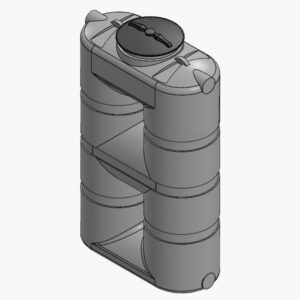 SD-00750 – 750 LT POLİETİLEN SLİM SU DEPOSU