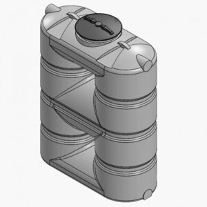 SD-01000-1 – 1000 LT POLİETİLEN SLİM SU DEPOSU