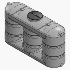 SD-01500 – 1500 LT POLİETİLEN SLİM SU DEPOSU