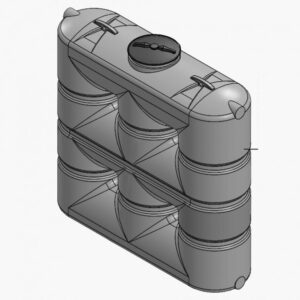 SD-02000-1 – 2000 LT POLİETİLEN SLİM SU DEPOSU