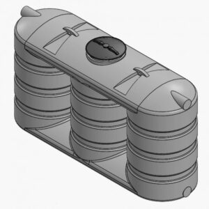 SD-02000 – 2000 LT POLİETİLEN SLİM SU DEPOSU