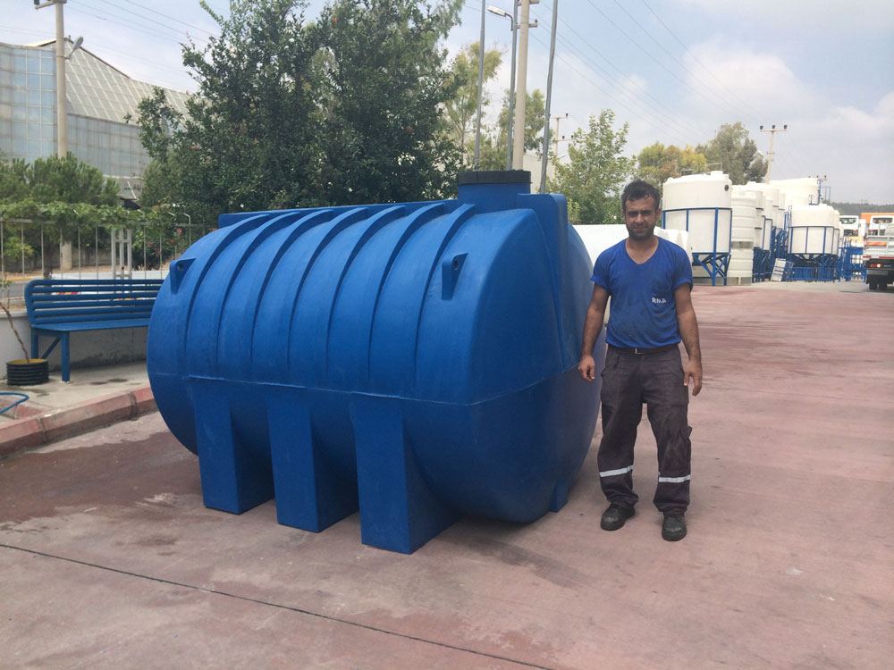 RY-5000 – 5000 LT POLİETİLEN YATAY SU DEPOSU